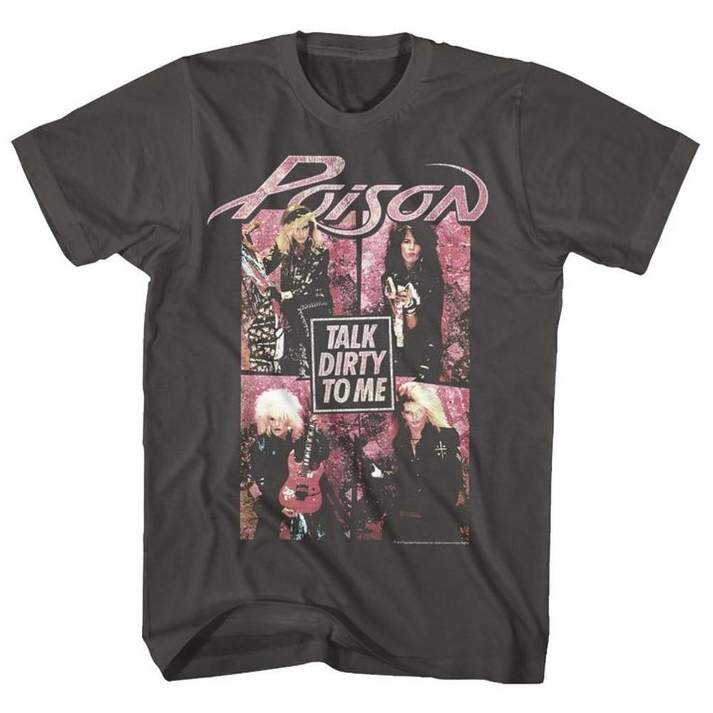 Poison Dirty To Me Smoke Adult T Shirt